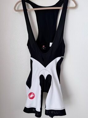 Castelli Velocissimo Cycling Bib Shorts Men’s Large KISS3 Pad EUC